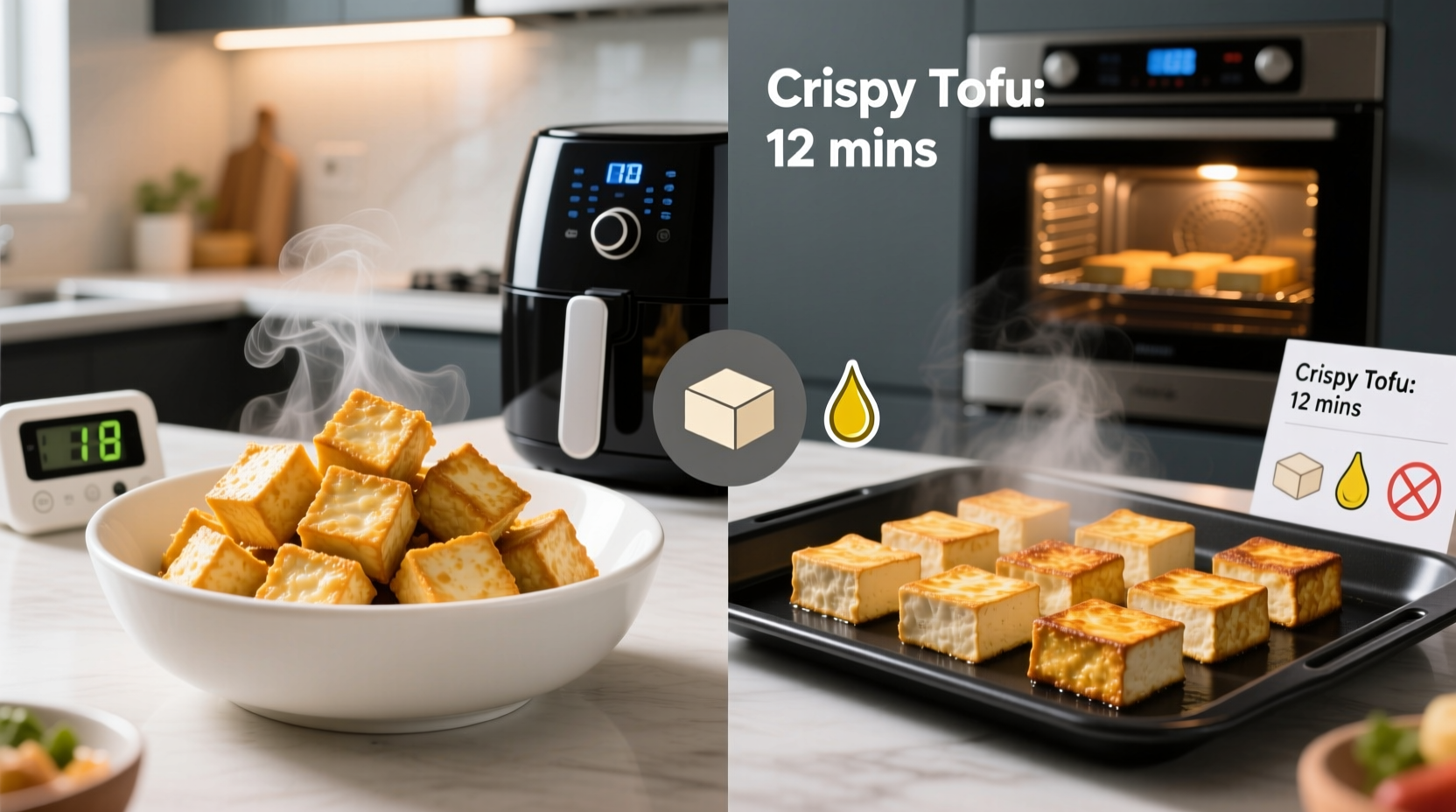 Air Fryer vs Convection Oven for Crispy Tofu