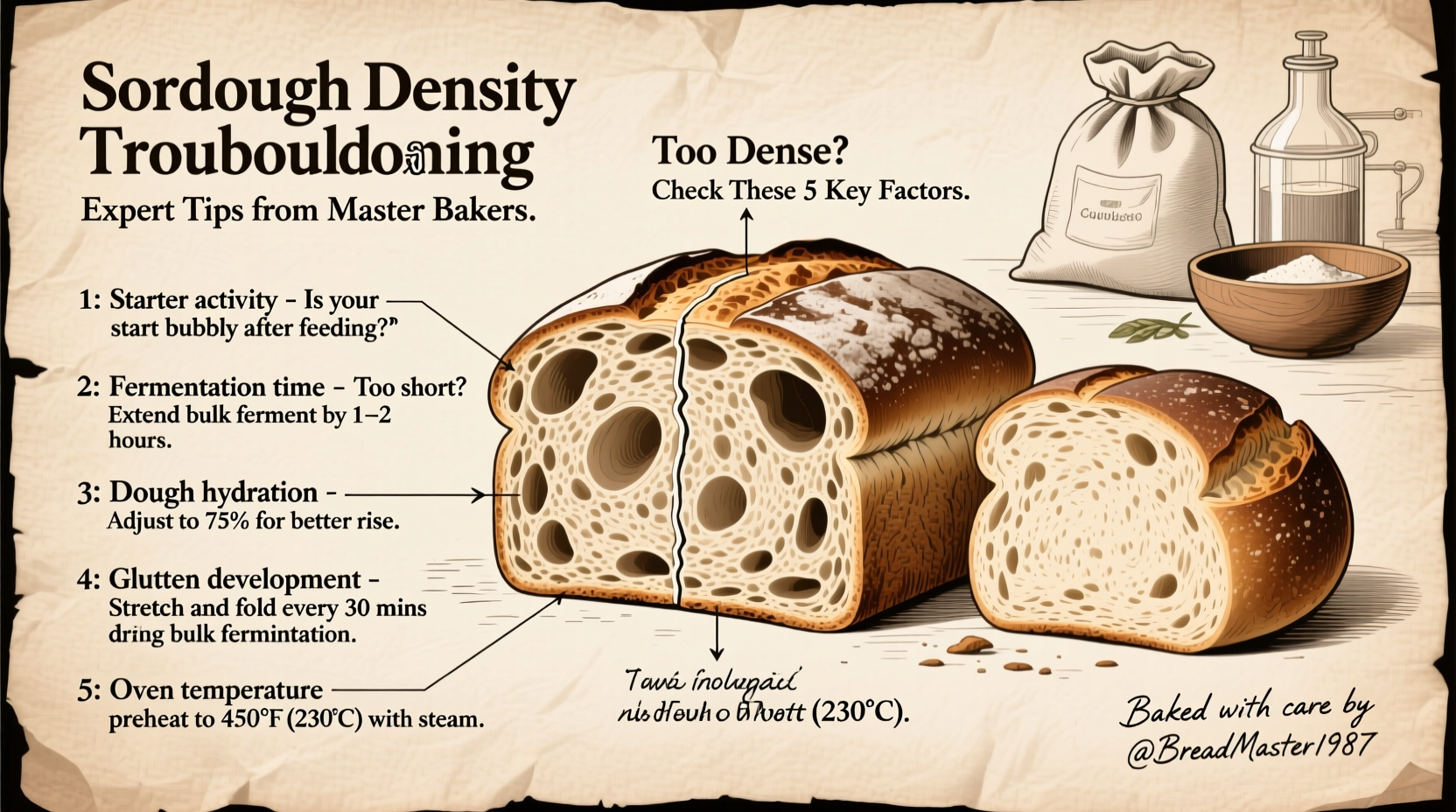 why is my sourdough bread dense troubleshooting tips from experienced bakers