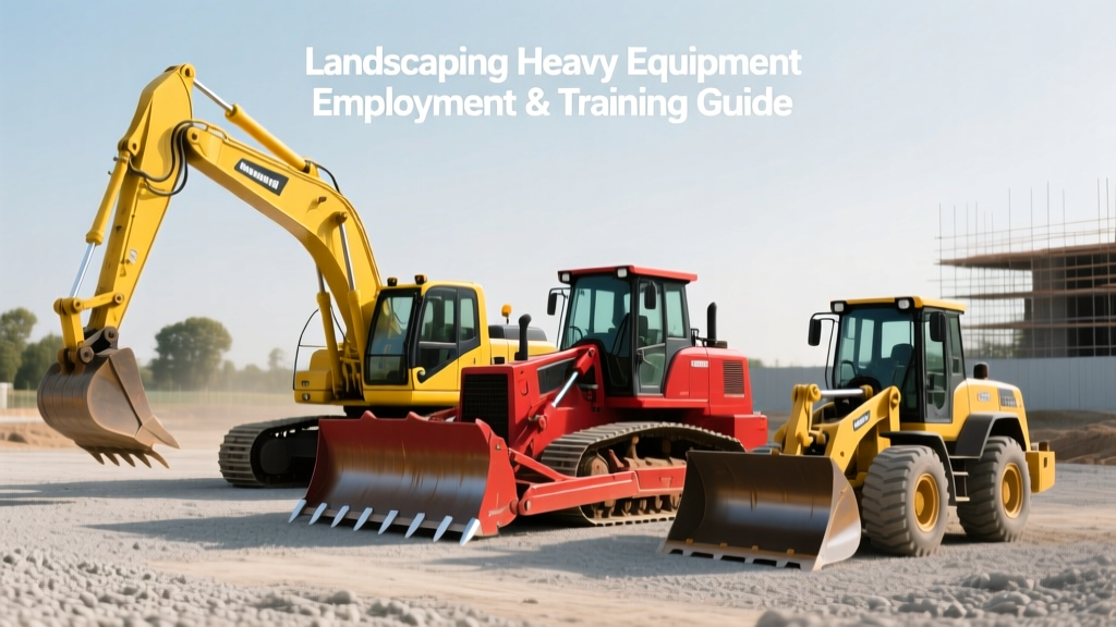 Landscaping Heavy Equipment Employment & Training Guide