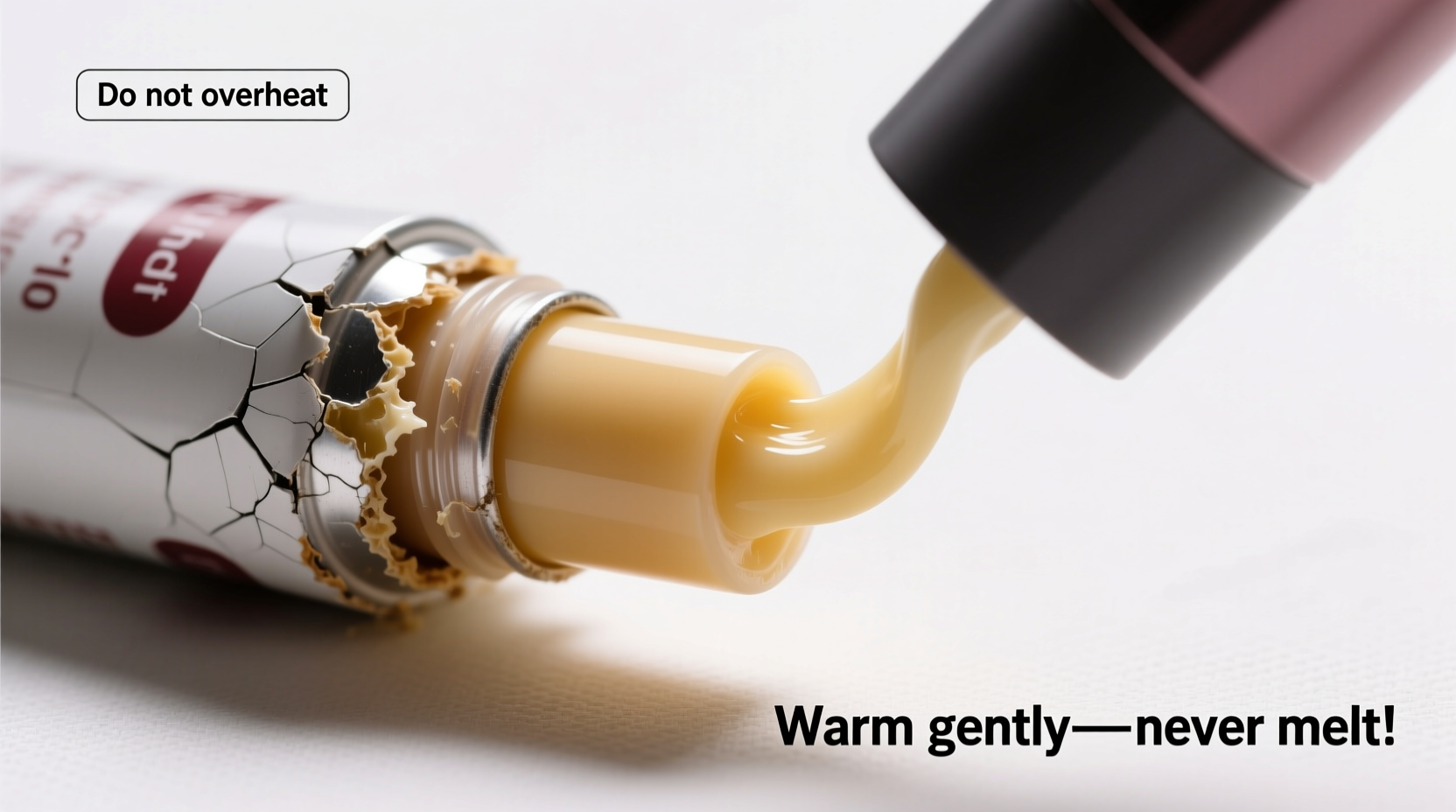 how to revive dry lip balm still in the tube using simple tricks