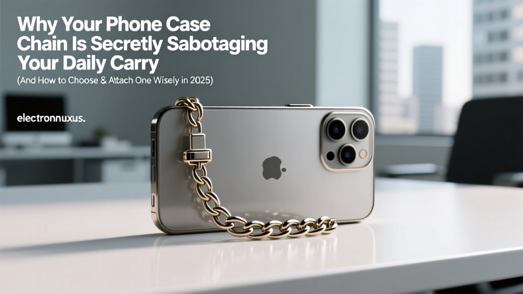 Why Your Phone Case Chain Is Secretly Sabotaging Your Daily Carry (And How to Choose & Attach One Wisely in 2025)