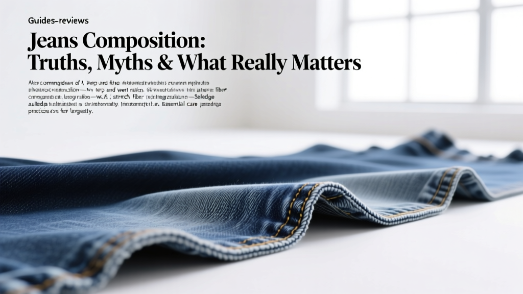 Jeans Composition: Truths, Myths & What Really Matters
