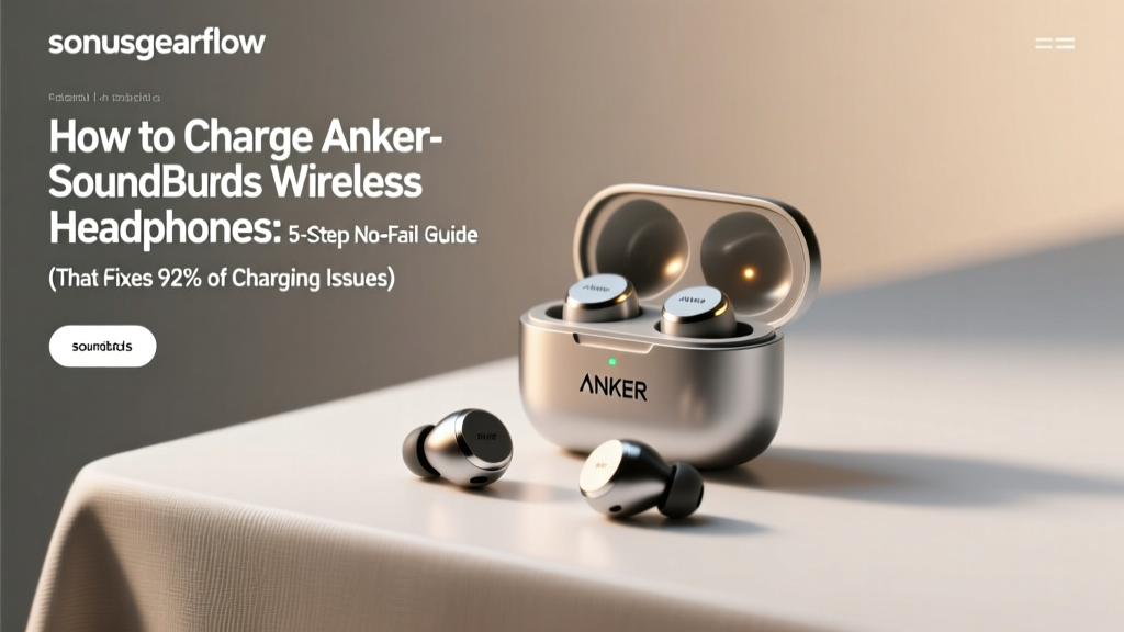 How to Charge Anker SoundBuds: Expert Guide (2026)