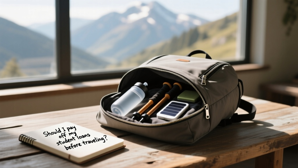 Ask Kate: Should I Pay Off My Student Loans Before Traveling?