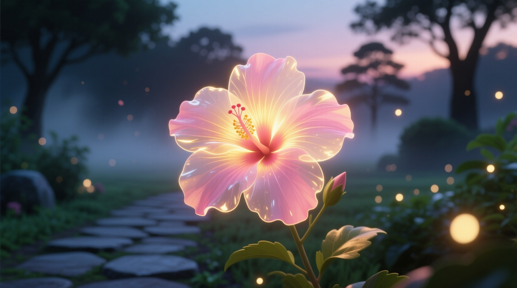 hibiscus light