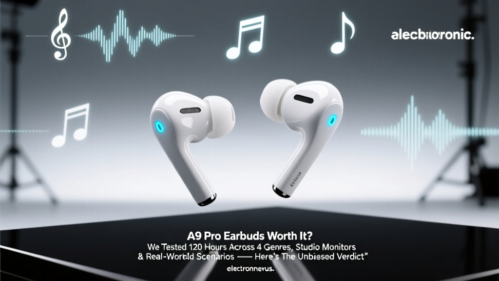 A9 Pro Earbuds Worth It? We Tested 120 Hours Across 4 Genres, Studio Monitors & Real-World Scenarios — Here’s the Unbiased Verdict