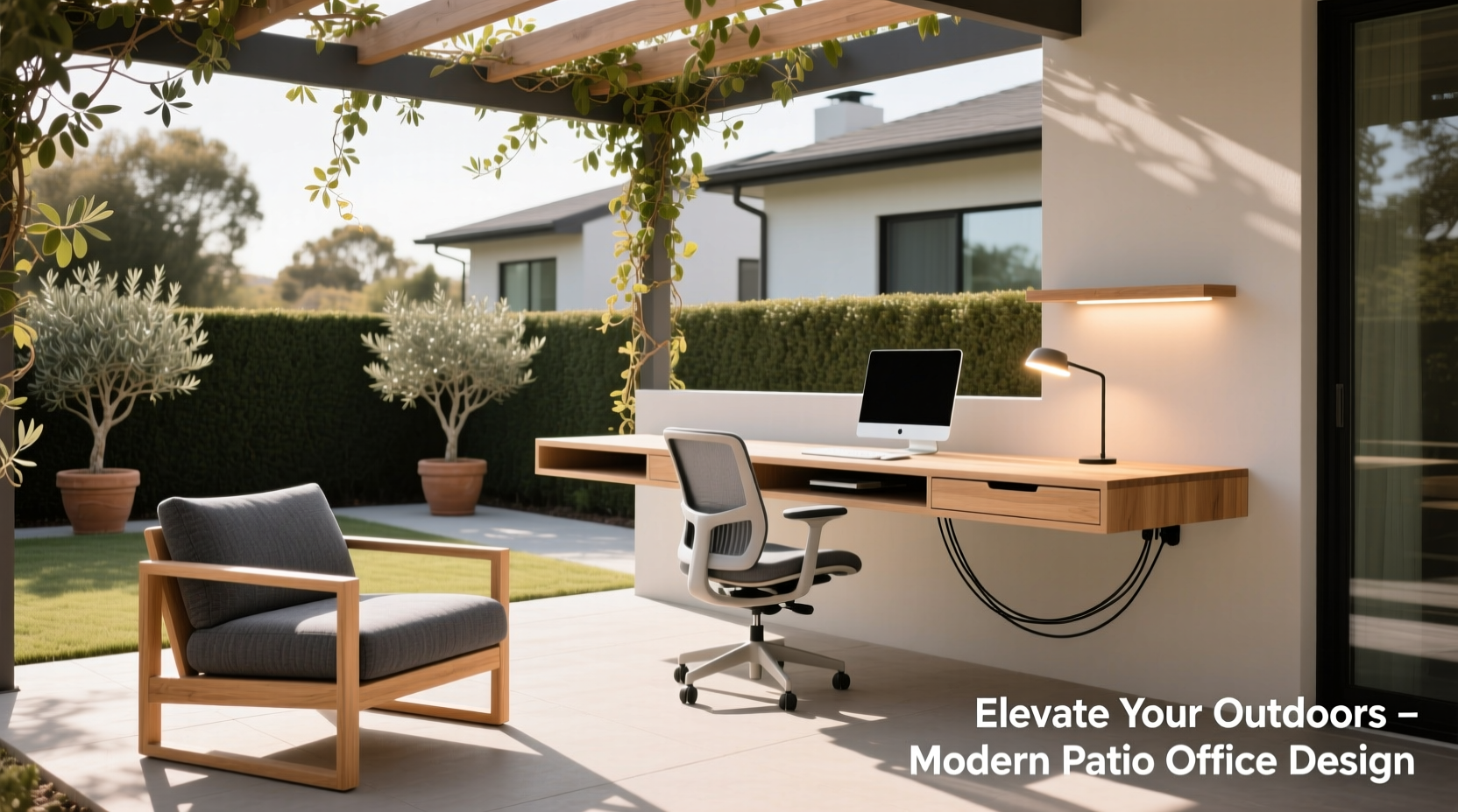 Outdoor Workspace Furniture For Patio Home Offices