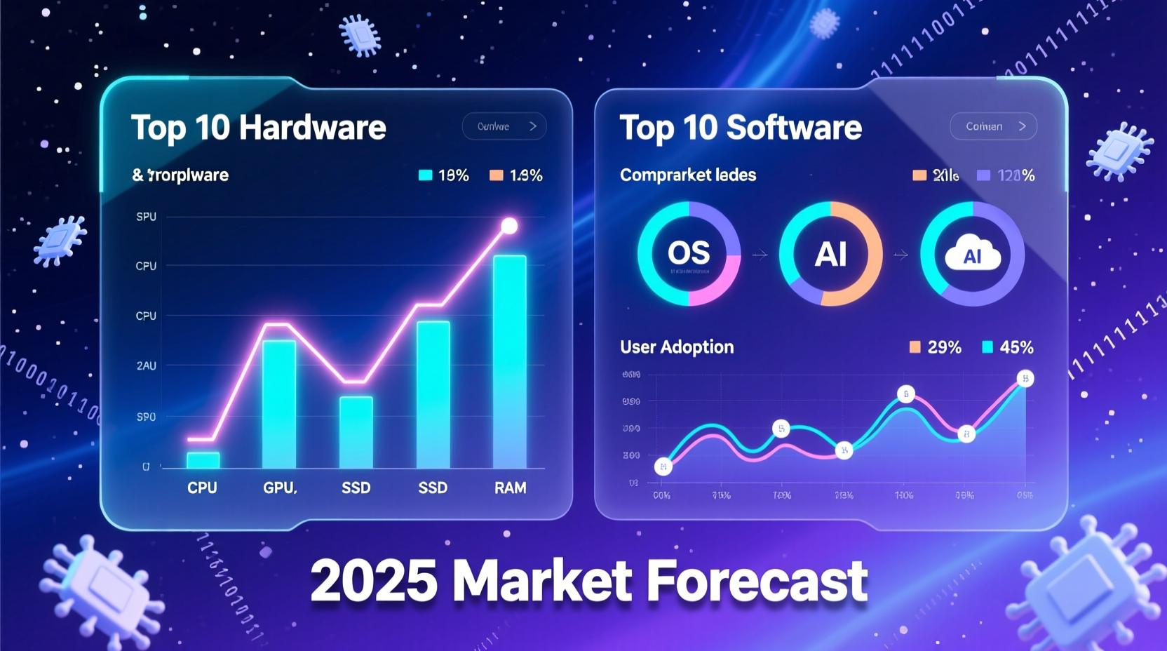 best selling computer hardware software