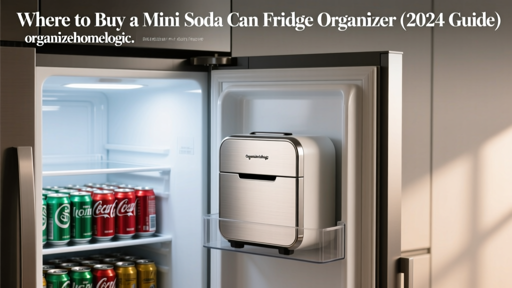 Where to Buy a Mini Soda Can Fridge Organizer (2024 Guide)