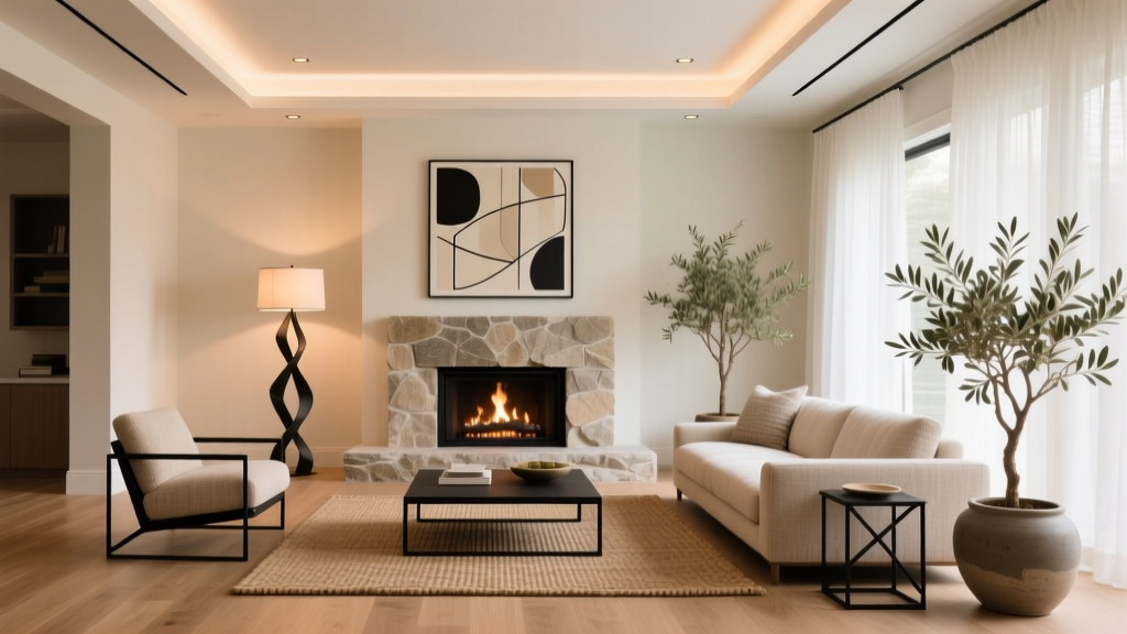 Living Room Fireplace Styling Ideas (2026)
