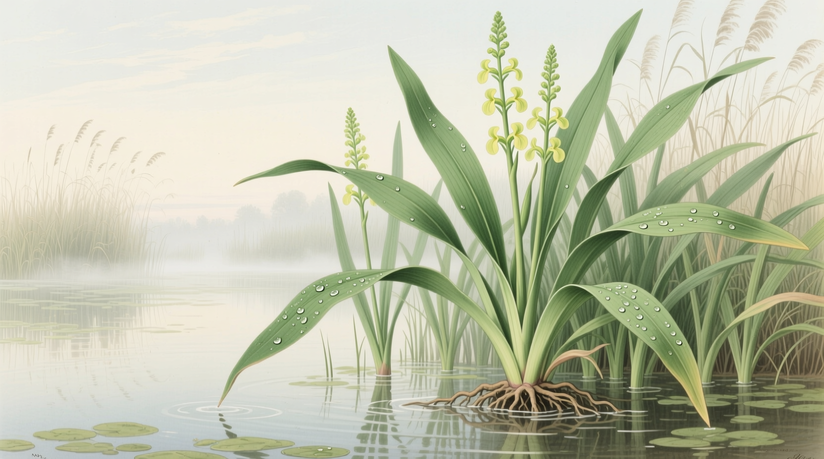 sweet flag acorus plant