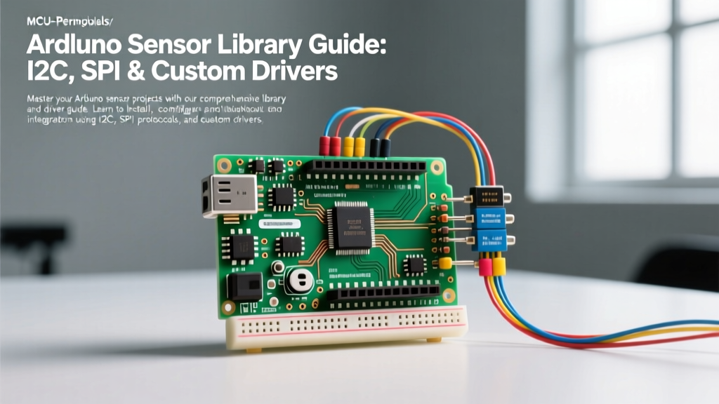 Arduino Sensor Library Guide: I2C, SPI & Custom Drivers