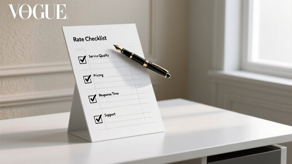 The Smartphone Rate Checklist