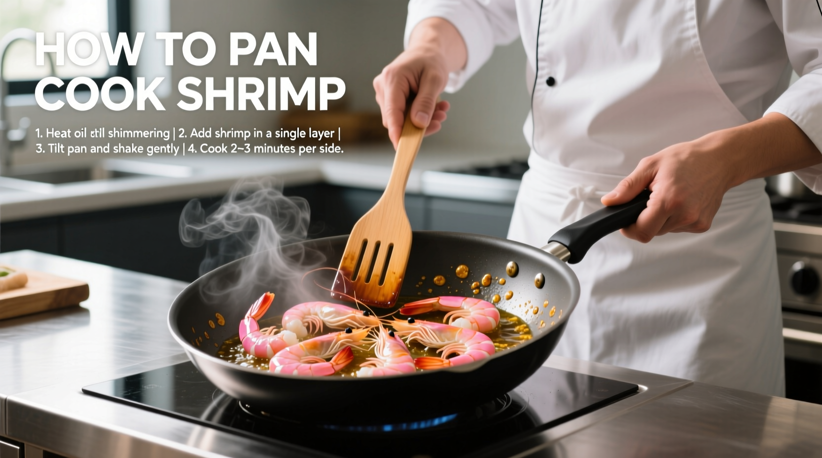 how to pan cook shrimp