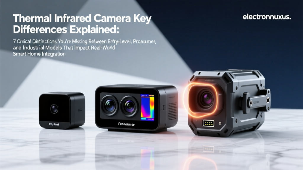 Thermal Infrared Camera Key Differences Explained: 7 Critical Distinctions You’re Missing Between Entry-Level, Prosumer, and Industrial Models That Impact Real-World Smart Home Integration