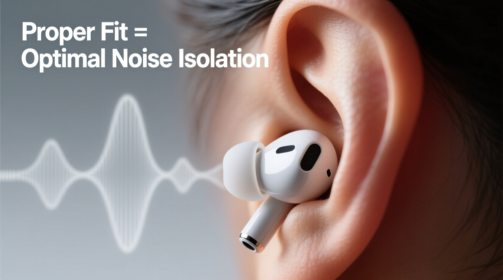 how to tell if your wireless earbuds fit properly for noise isolation