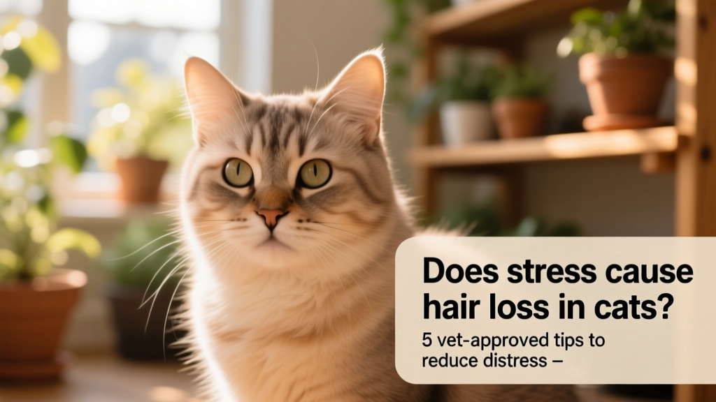 Does Stress Cause Hair Loss in Cats? 5 Vet-Approved Tips to Reduce Distress