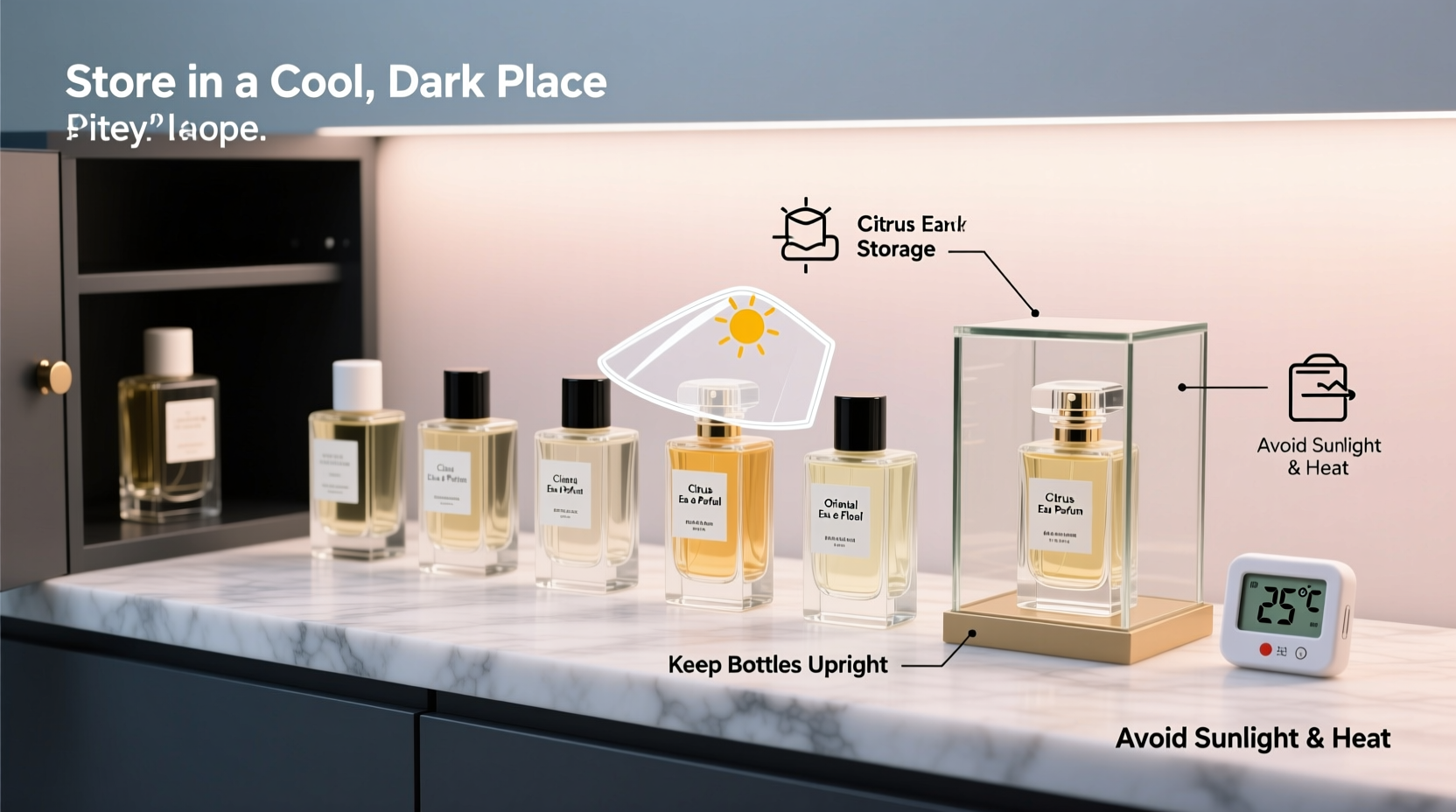 how to store perfume to prevent it from going bad too soon