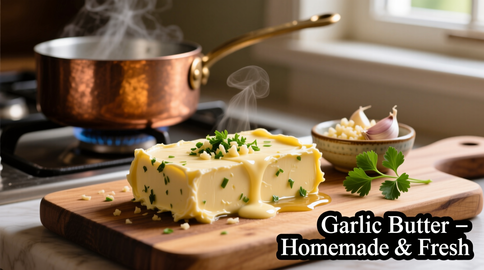 Perfect Homemade Garlic Butter Recipe in 10 Minutes