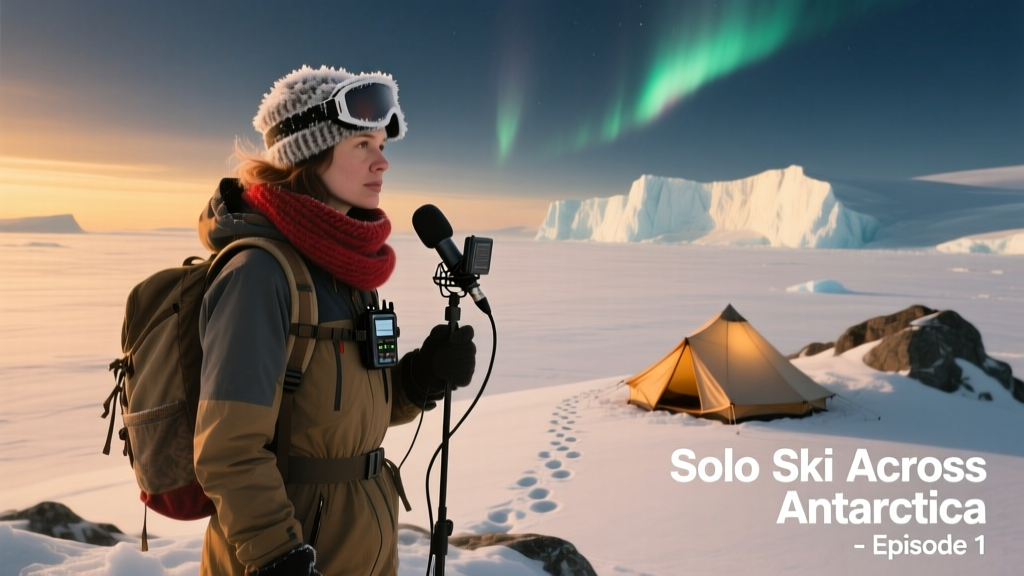 Breaking Ice and Barriers: How Fiona Capp’s Solo Ski Expedition Across Antarctica Became a Landmark Moment in Women’s Adventure History