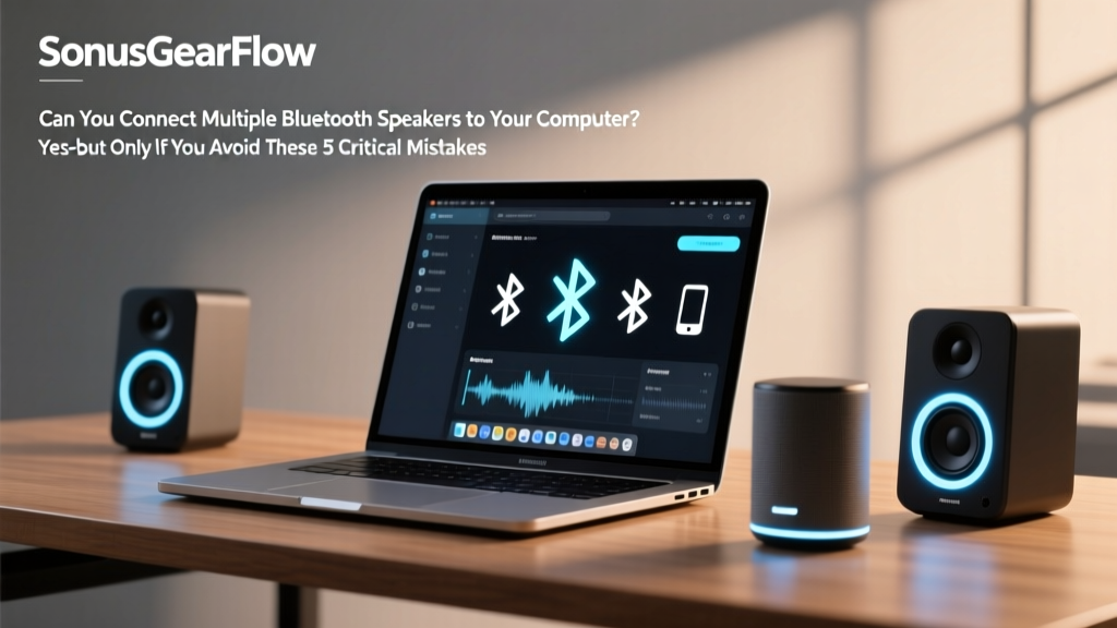 Multiple Bluetooth Speakers on Computer: Fix Sync & Latency