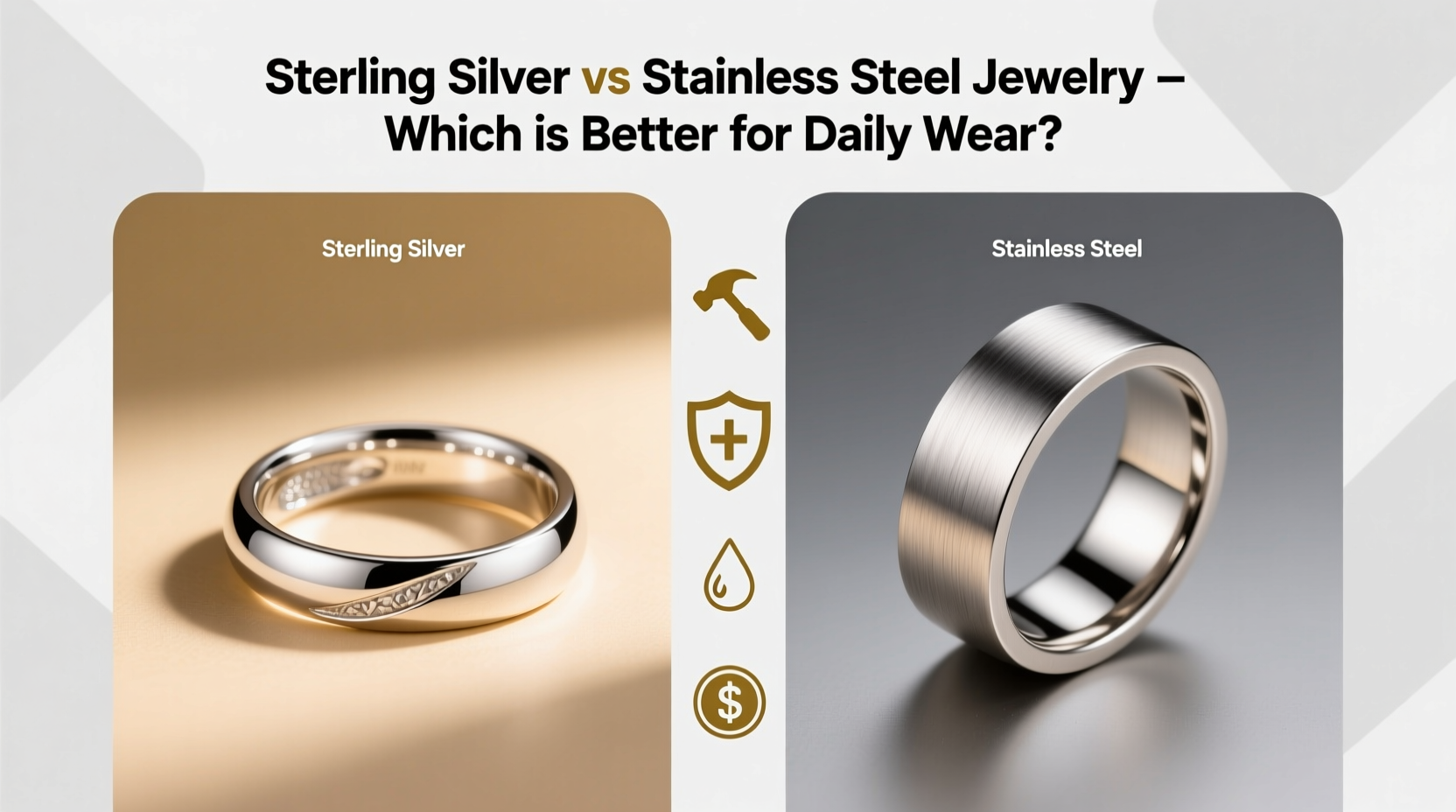 Sterling Silver Vs Stainless Steel Jewelry Which One Is Better For ...