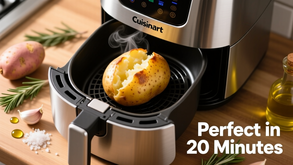 Perfect Baked Potatoes in a Cuisinart Air Fryer