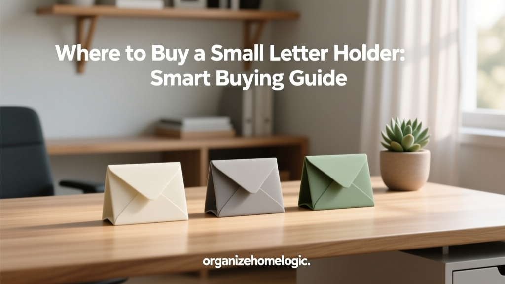 Where to Buy a Small Letter Holder: Smart Buying Guide