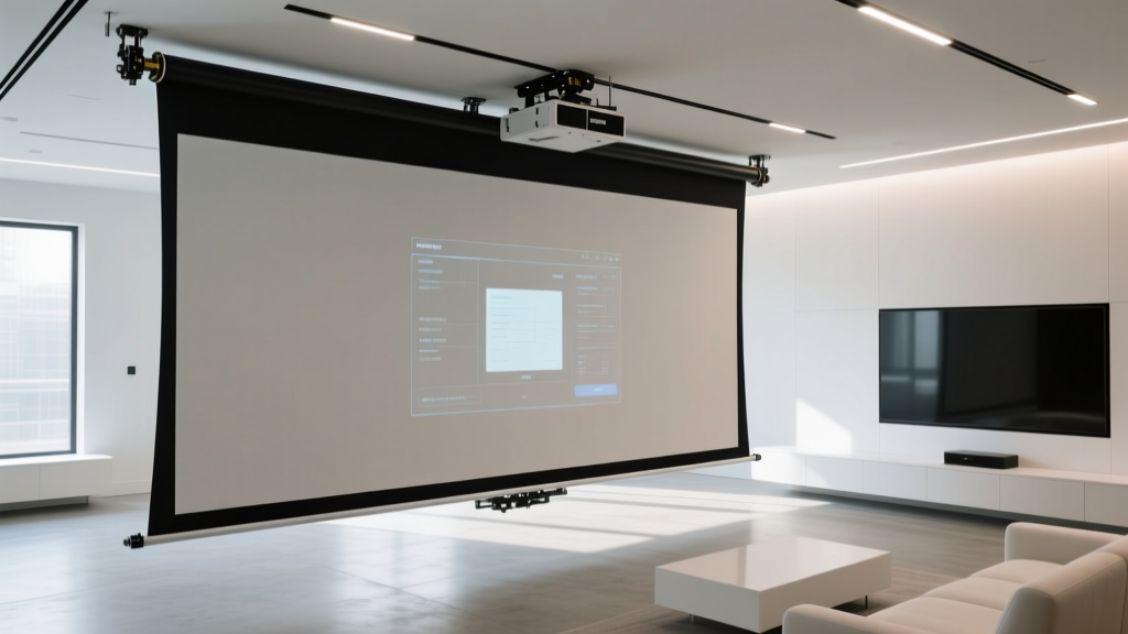 300 Inch Motorized Projection Screen: Installation Guide