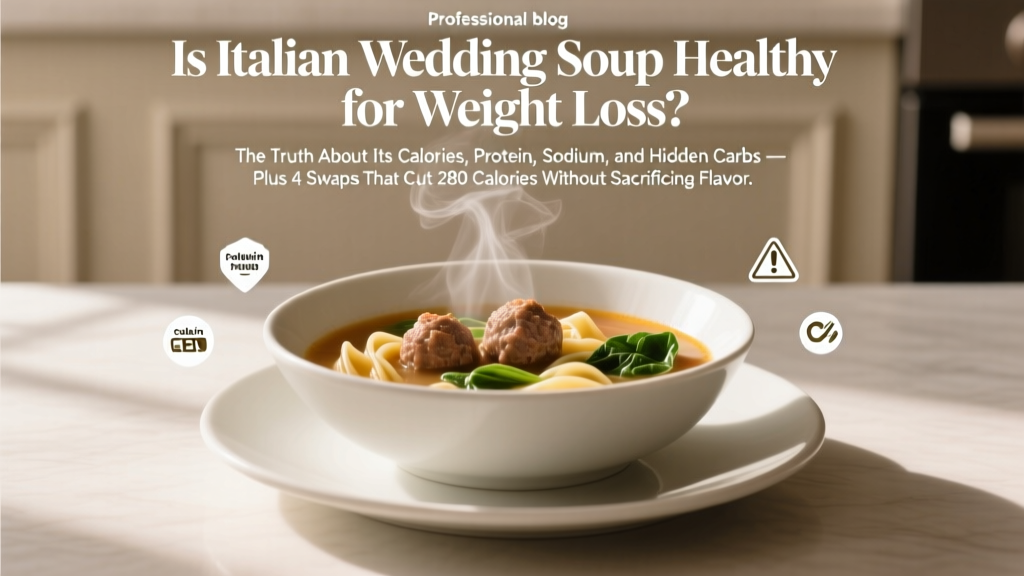 Italian Wedding Soup for Weight Loss: Calories, Swaps (2026)