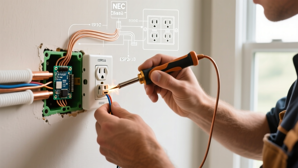 How to Add an Electrical Outlet to a Finished Wall & Pass Inspection
