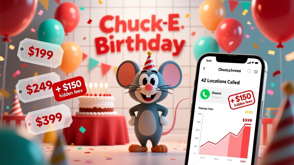 How Much Is Chuck E Cheese For A Birthday Party (2026)