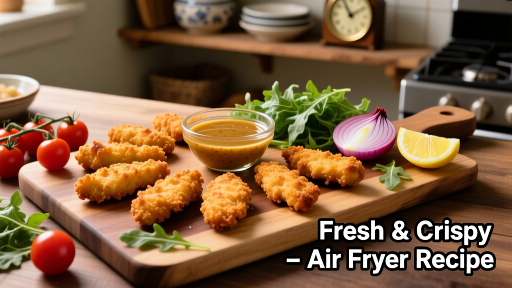 Italian Dressing Chicken Tenders in Air Fryer