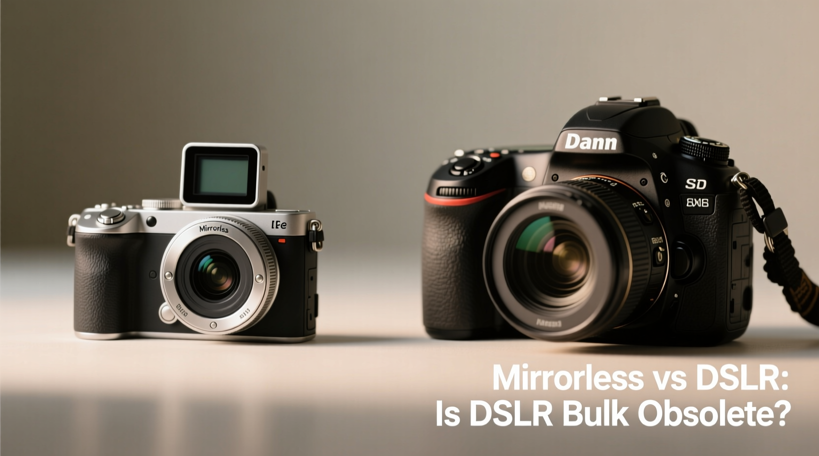 mirrorless vs dslr cameras for beginners is the bulk of a dslr obsolete now