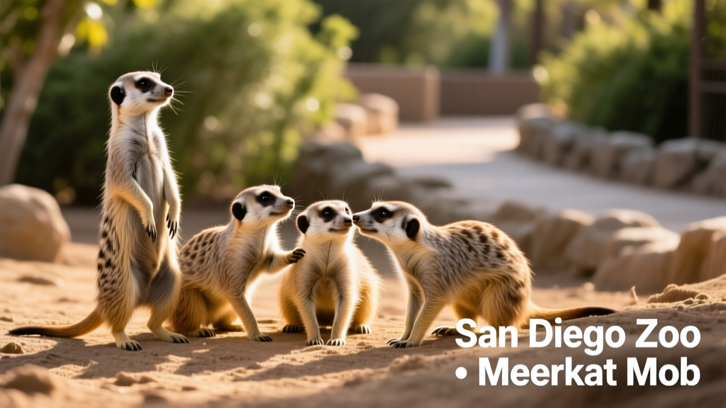 San Diego Zoo Introduces Their Meerkat ‘Mob’ and It’s Total Cuteness Overload