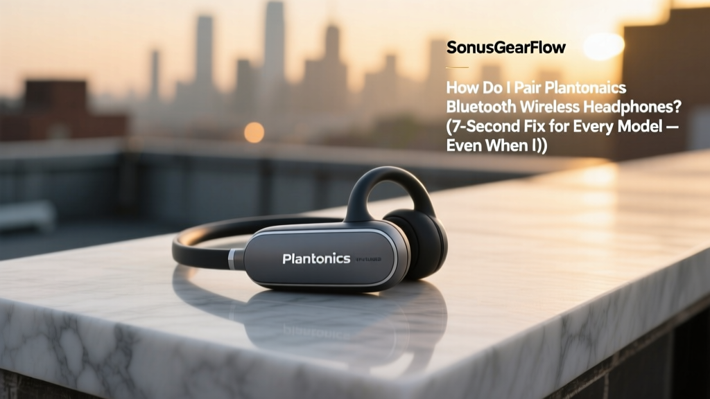 Plantronics Bluetooth Headphones Pairing Guide (2026)