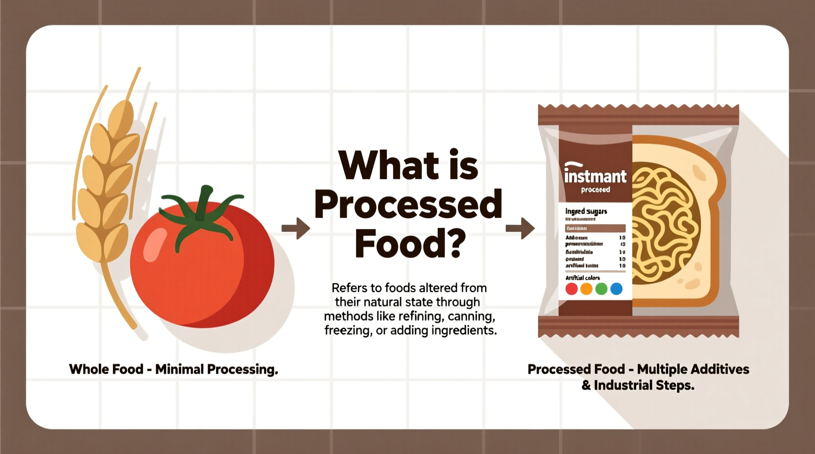 What Is Processed Food? Clear Definition & Health Facts