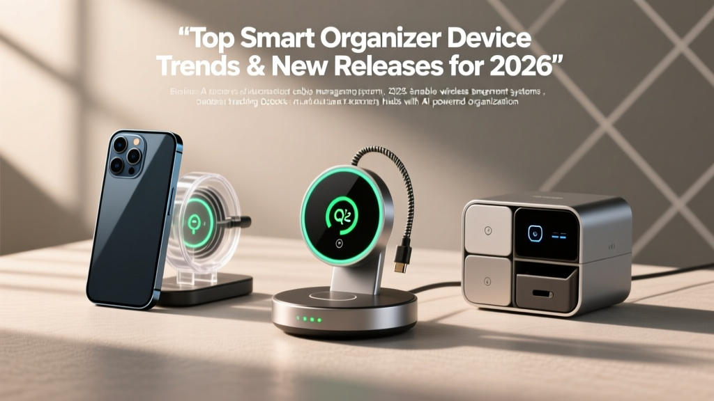 Top Smart Organizer Device Trends & New Releases for 2026