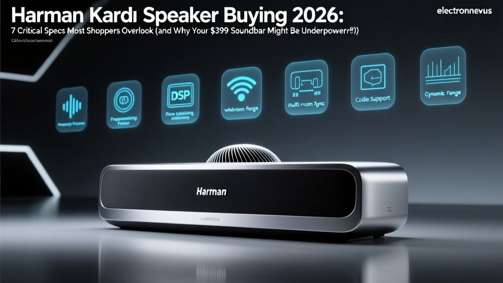 Harman Kardon Speaker Buying 2026: 7 Critical Specs Most Shoppers Overlook (and Why Your $399 Soundbar Might Be Underpowered)
