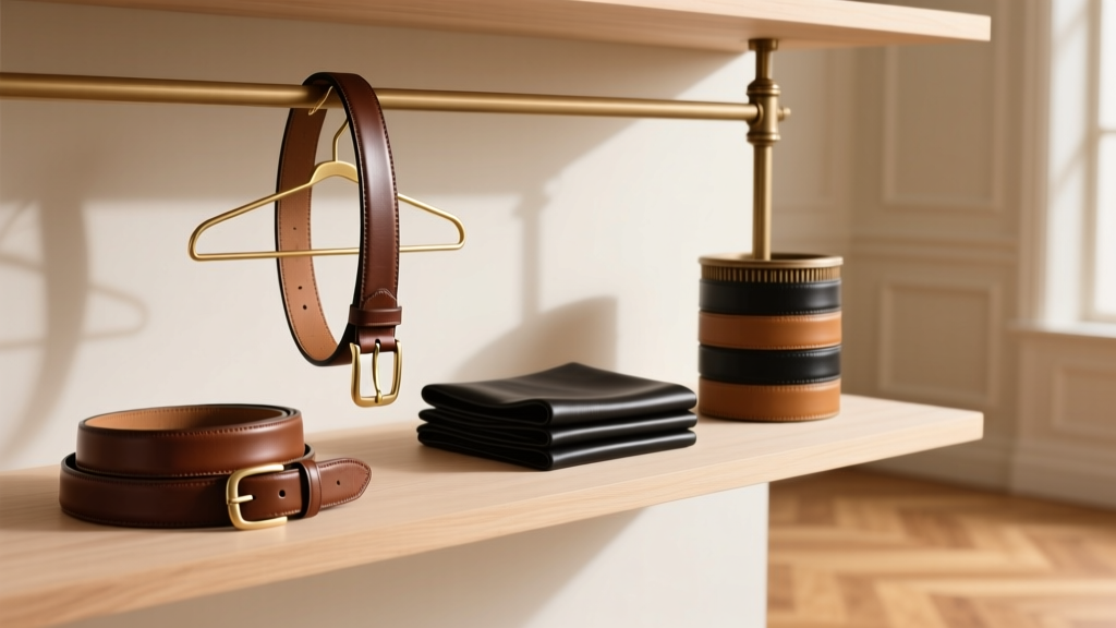 How to Store Leather Belts: Pro Tips to Prevent Damage