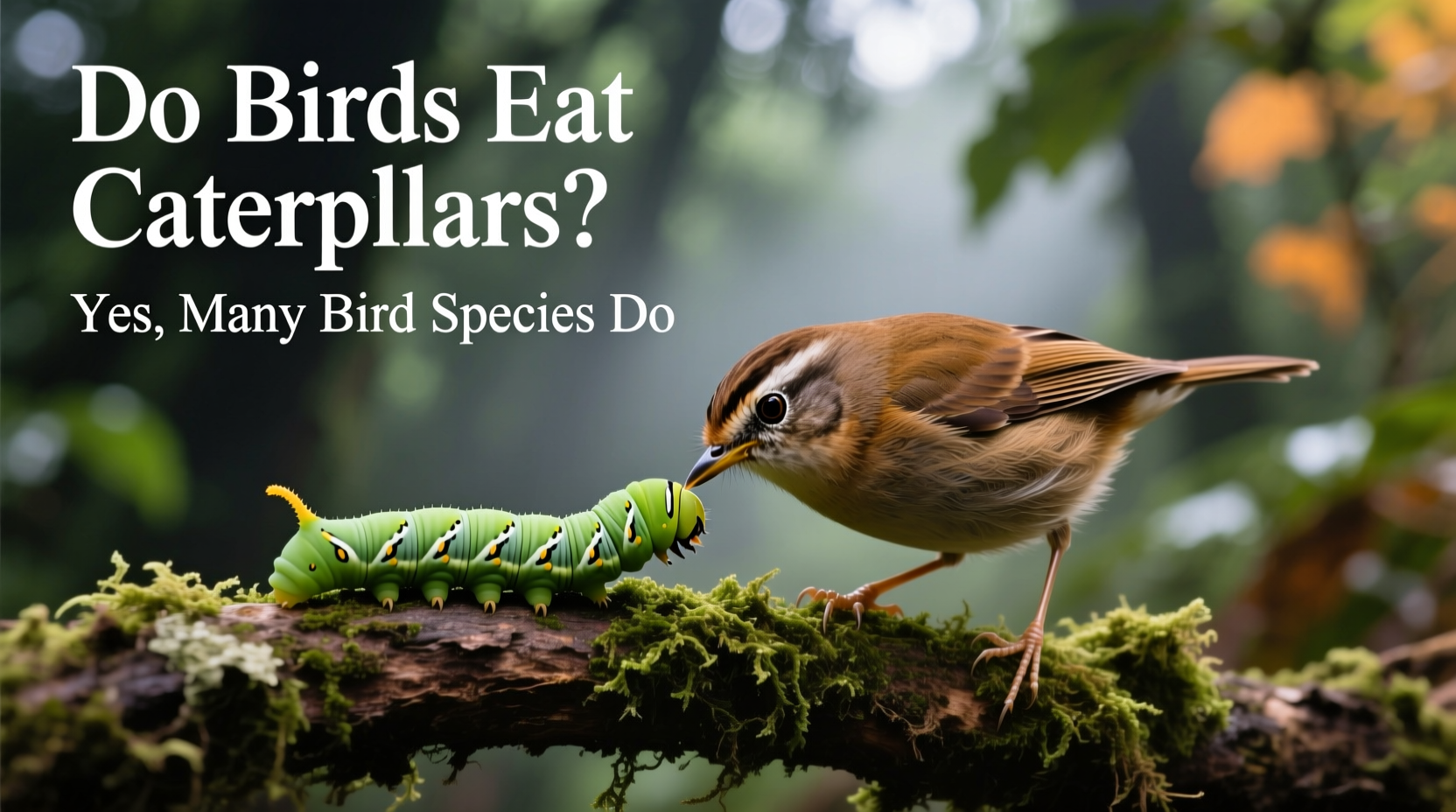 do birds eat caterpillars