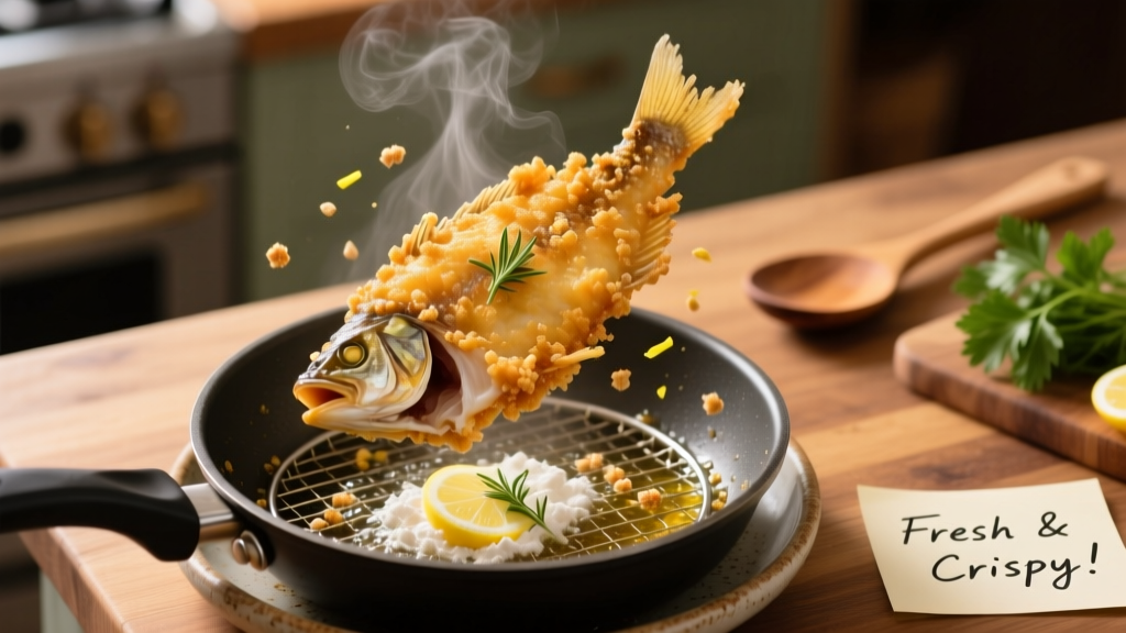 Fresh Battered Fish in Air Fryer: Crispy, Juicy & Oil-Free