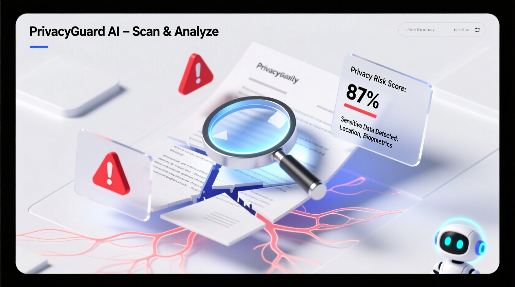 this site uses ai to find issues in privacy policies