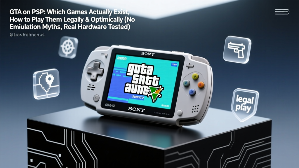 GTA on PSP: Which Games Actually Exist, How to Play Them Legally & Optimally (No Emulation Myths, Real Hardware Tested)