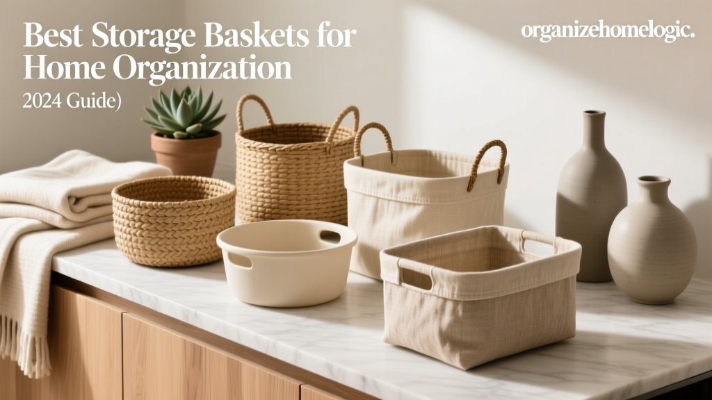Best Storage Baskets for Home Organization (2024 Guide)