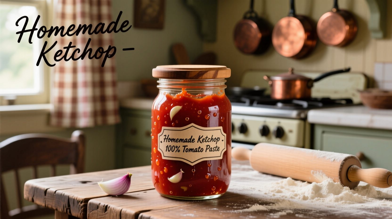 Easy Homemade Ketchup Recipe Using Tomato Paste