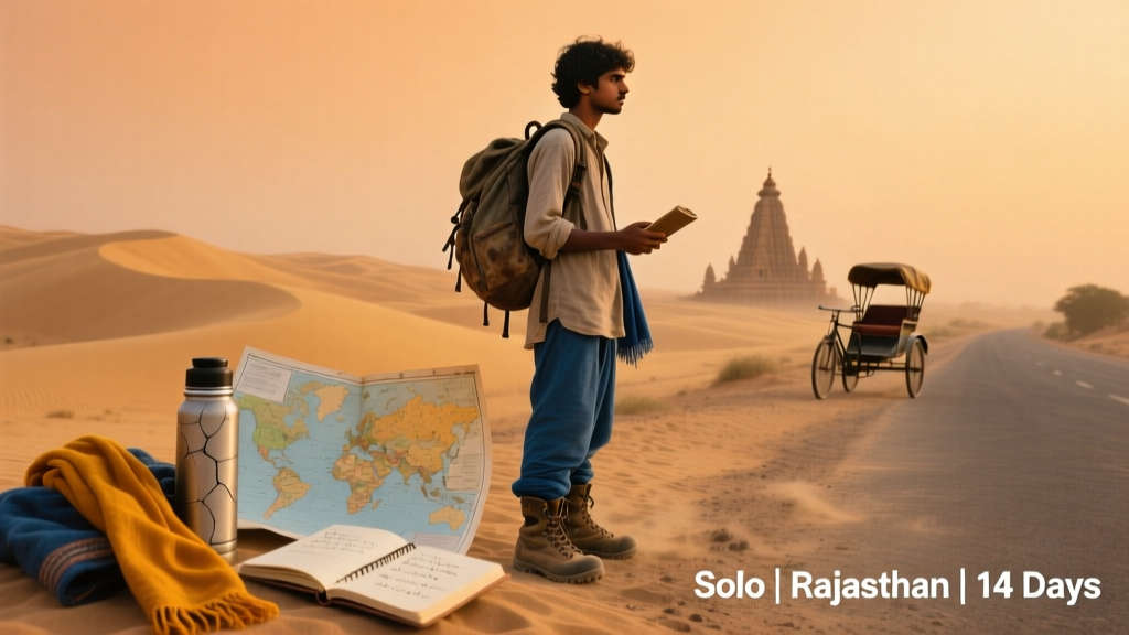 Rajasthan India Solo Travel Story: How I Spent ₹12,840 in 12 Days on a Real Backpacker Budget