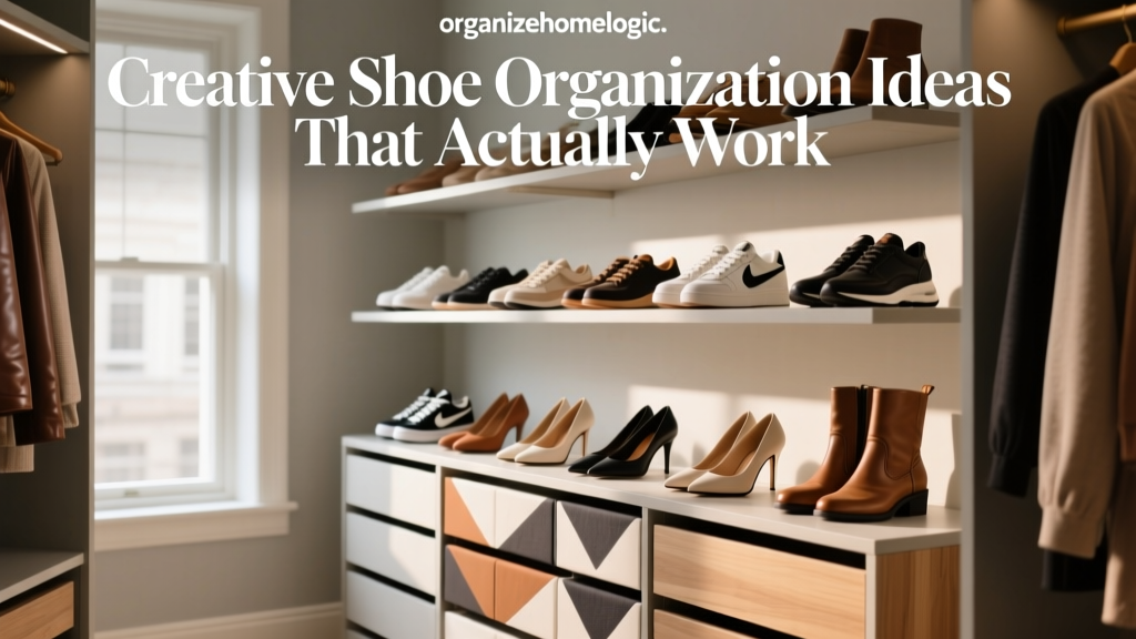Creative Shoe Organization Ideas That Actually Work