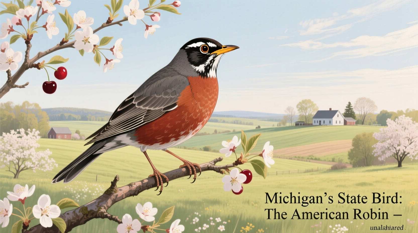 What Is Michigan's State Bird? The American Robin