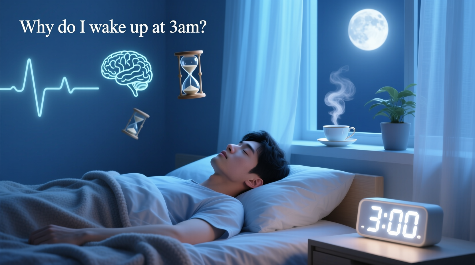 why do i wake up at 3am every night and how to fix it